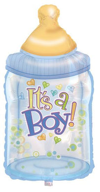 It's a Boy Baby Bottle 14 in. (Air Filled Only) | 2 pack