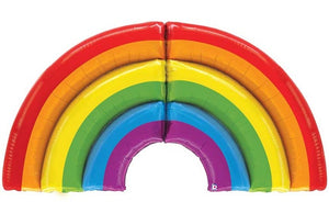 Special Delivery Rainbow Shape Foil Balloon 60 in.
