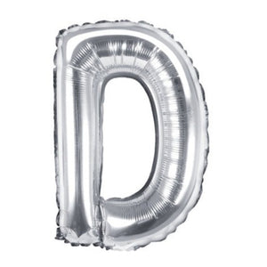 Silver Foil Letters (A to Z) - 14 in. PartyDeco USA