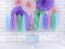 Load image into Gallery viewer, Tassel Garland Pastel 5 ft. PartyDeco USA