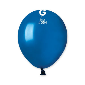 Metallic Balloon Blue #054 - 5 in.