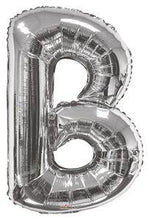 Load image into Gallery viewer, Silver Foil Letters (A to Z) - 34 in.