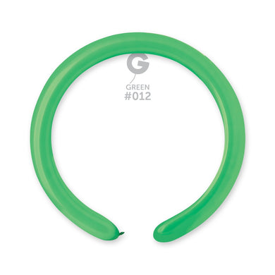 Solid Balloon Green #012 - 2 in.