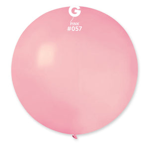 Solid Balloon Pink #057 - 31 in. (x1)
