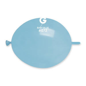 Solid Balloon Baby Blue G-Link #072 - 6 in.