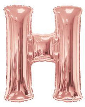 Load image into Gallery viewer, Rose Gold Foil Letters (A to Z) - 34 in.