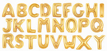 Load image into Gallery viewer, Betallic Gold Foil Letters (A to Z) - 40 in.