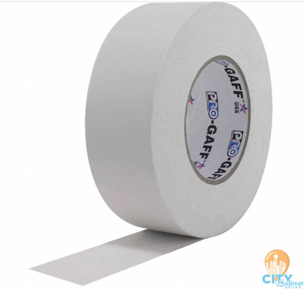 PRO - Professional Decoration Gaff Tape - Matte White 2 in.