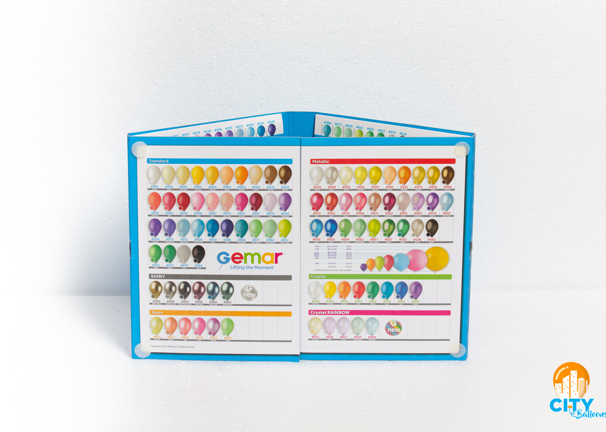 Gemar Catalog Color Sample Book City Balloons Dallas