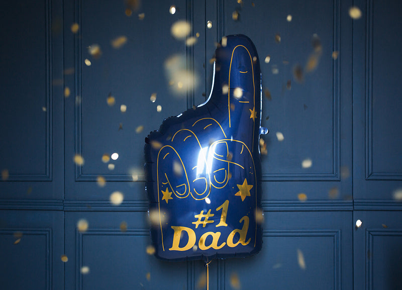 #1 Dad Foil Balloon 32 in. PartyDeco USA
