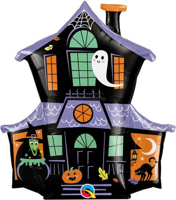 Haunted House Foil Balloon 41 in.