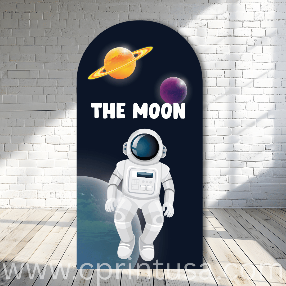 The Moon  Backdrop Theme