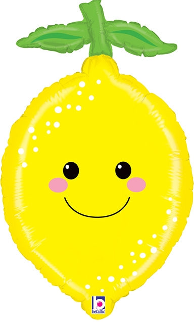 Produce Pal Lemon Shape Foil Balloon 26 in.