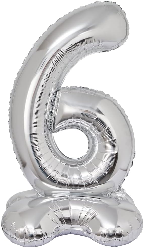 Base Jumbo Silver Air-Fill Balloon