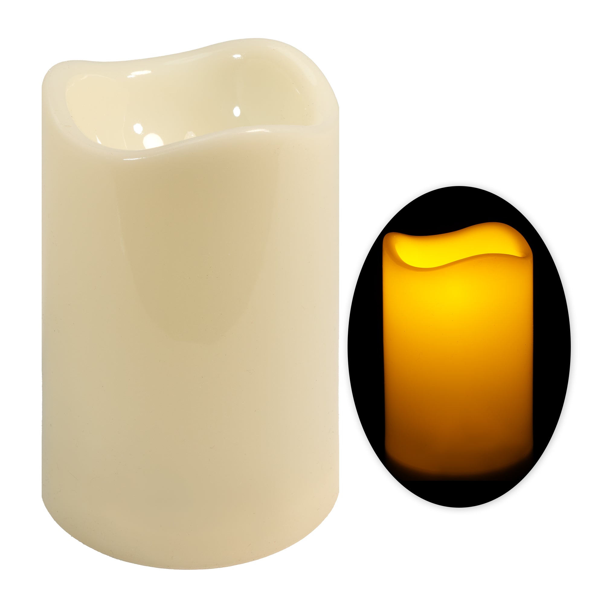 LED Flameless Flickering Candle