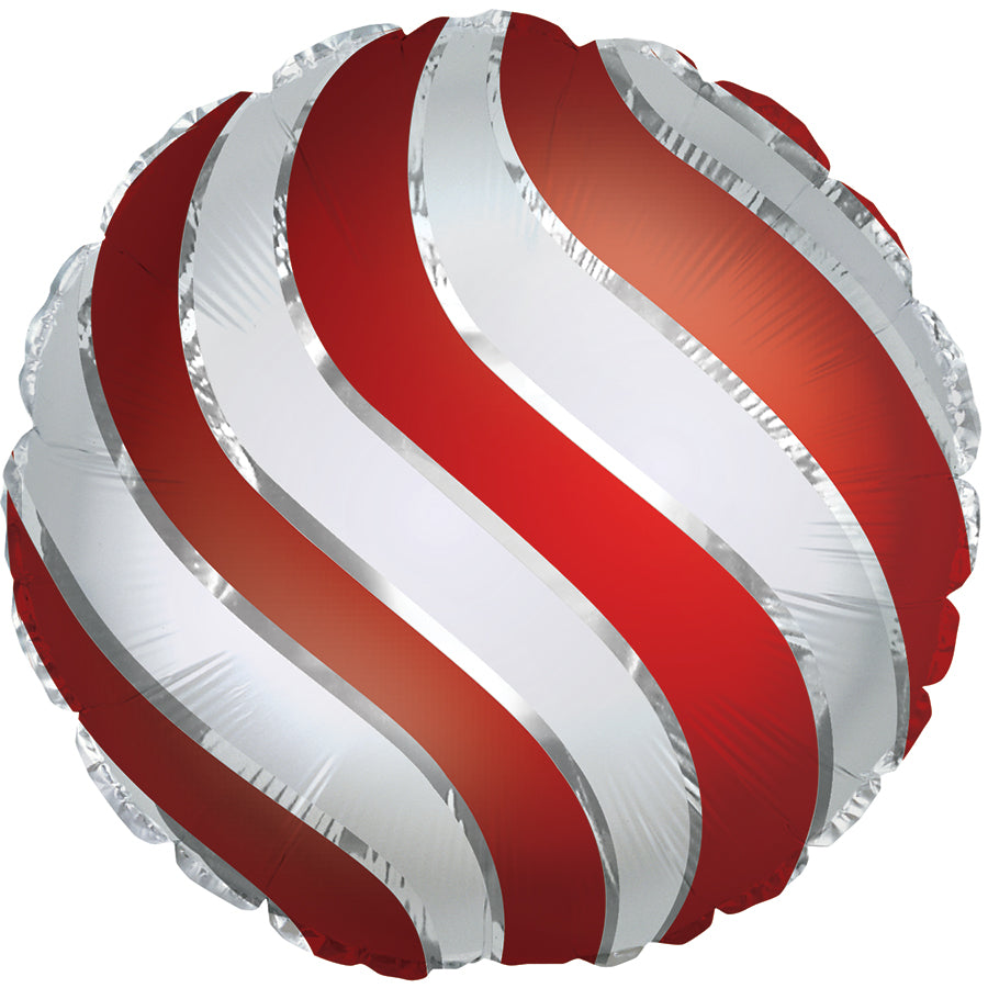 Tree Ornament Round Foil Balloon 18 in.