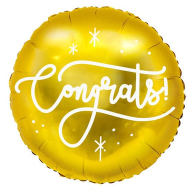 Congrats! Round Foil Balloon 18 in.