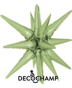 DecoChamp Starburst 3D Foil Balloon - Small (Choose Color)