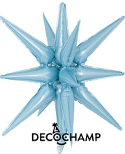 Load image into Gallery viewer, DecoChamp Starburst 3D Foil Balloon - Small (Choose Color)