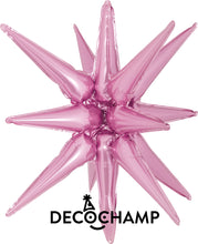 Load image into Gallery viewer, DecoChamp Starburst 3D Foil Balloon - 22 in. (Choose Color)