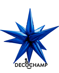 DecoChamp Starburst 3D Foil Balloon - 26 in. (Choose Color)