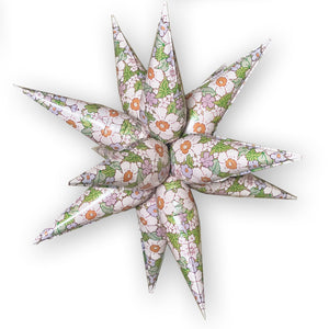 Estampado floral Starburst - 40 pulgadas