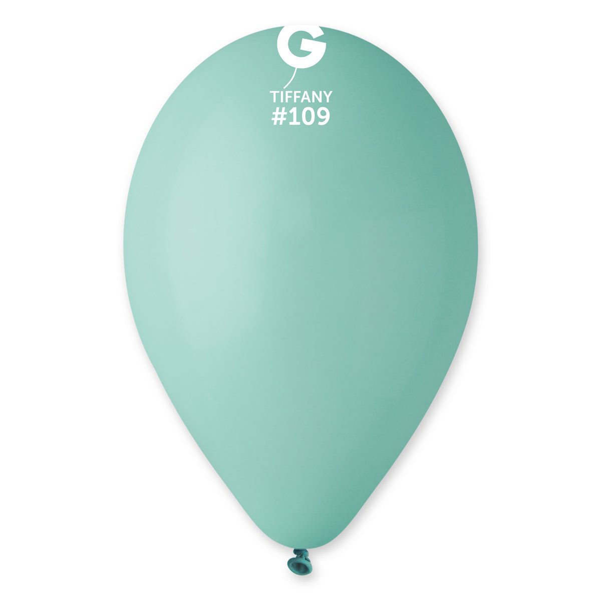 GEMAR | Solid Balloon Tiffany #109 - 12 in.