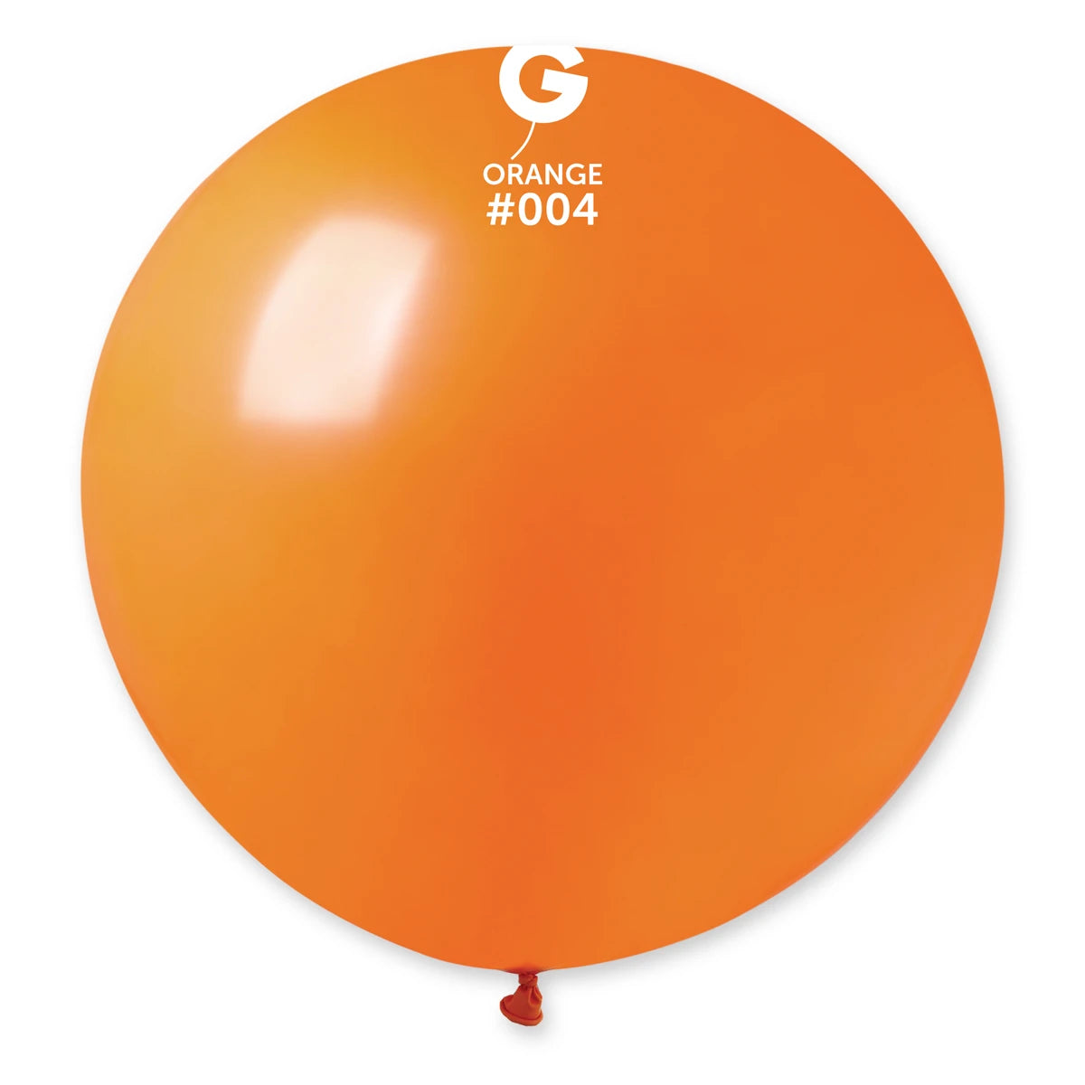 GEMAR | Solid Balloon Orange #004 - 31 in. (x1)