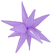 Load image into Gallery viewer, Non-Foil Starburst 3D Balloon - 26 in. (Choose Color)