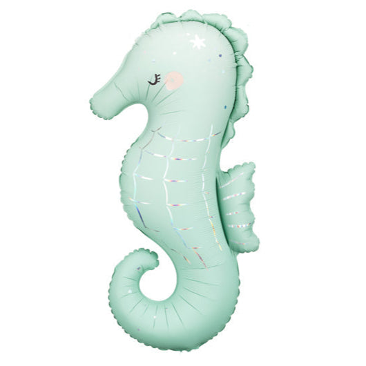 Seahorse Foil Balloon 38 in.