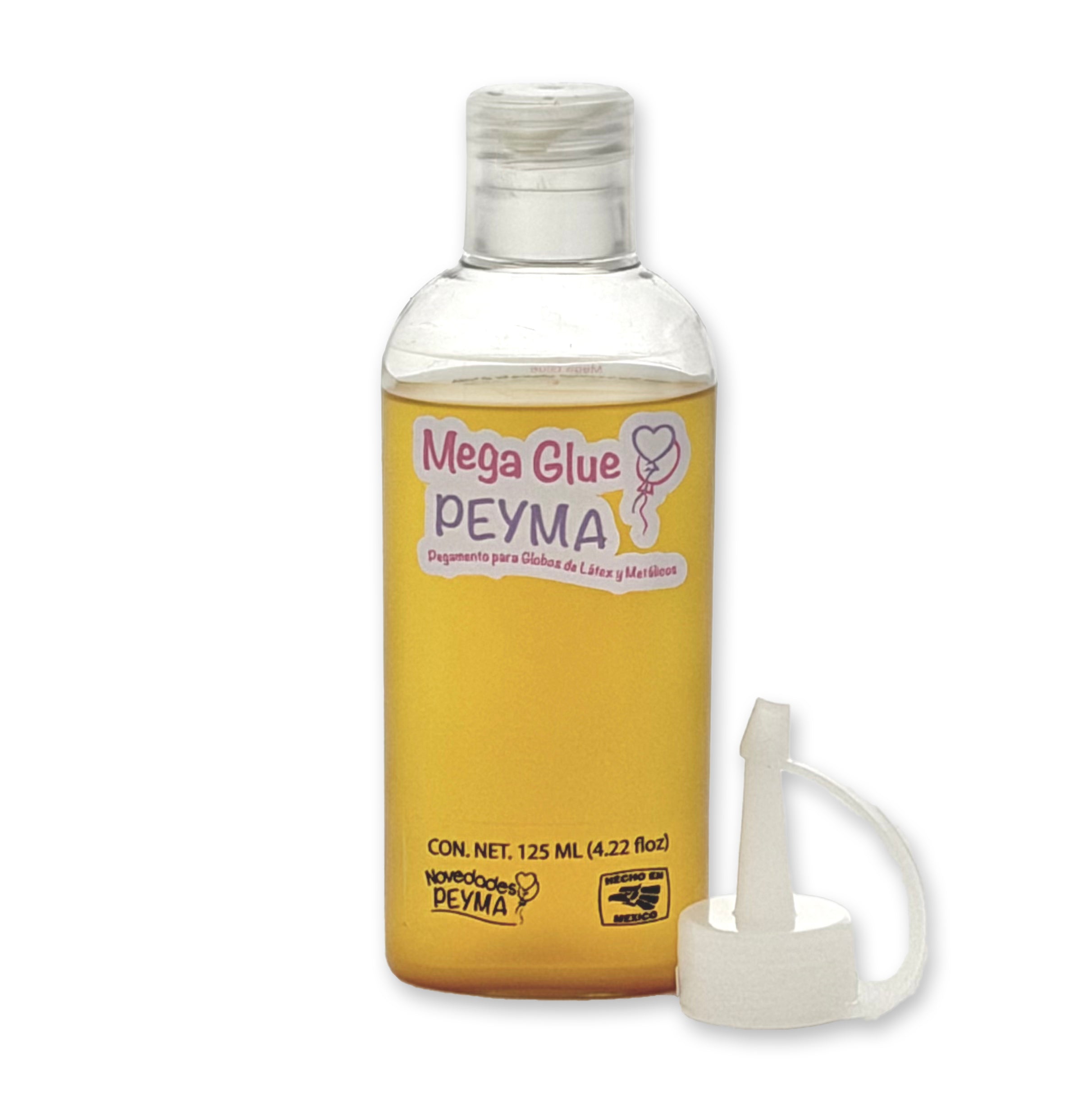 Mega Glue Large Squeeze Bottle - Novedades Peyma (4.22 Fl Oz.)