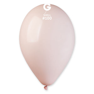 Solid Balloon Shell #100 -  12 in.