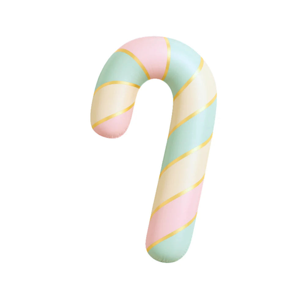 Candy Cane Pastel Swirl Foil Balloon 14 in. | 2 ct.
