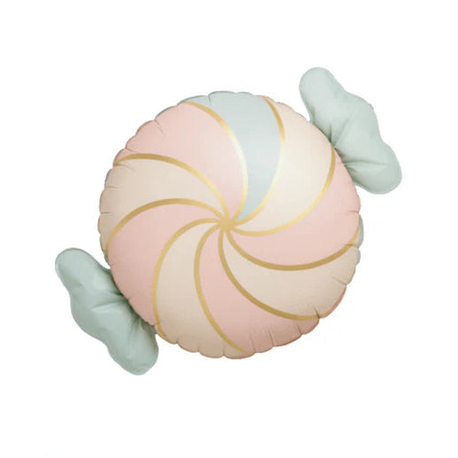 Candy Shape Pastel Swirl Foil Balloon 14 in. | 2 count