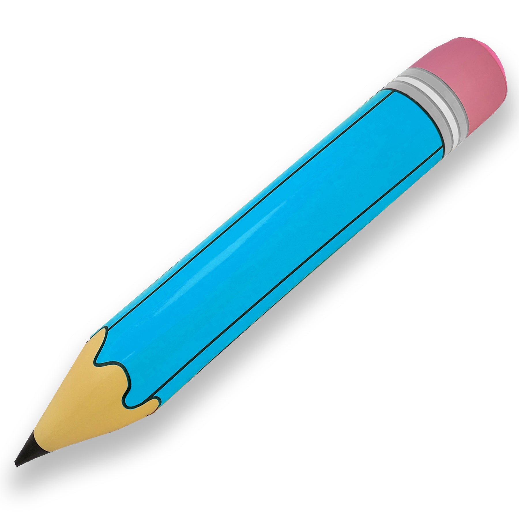 Pencil Shape - Inflatable 27 in. (Choose color)