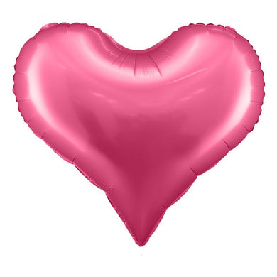 PartyDeco Pink Heart Shaped Foil Balloon - 29 in.