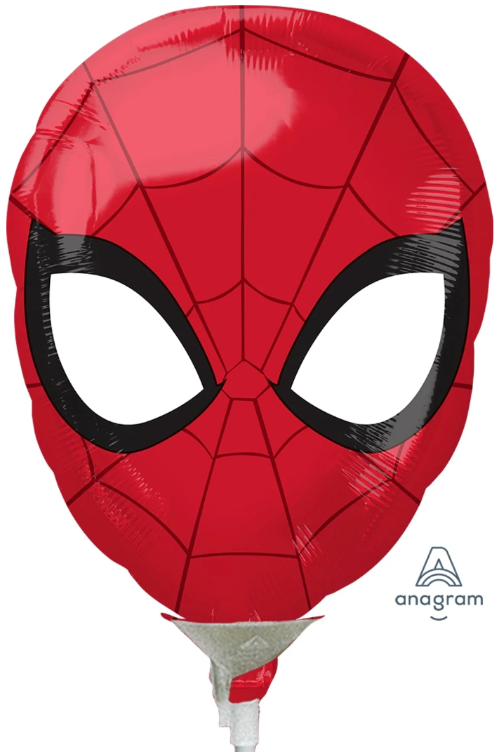 Spider-Man Head 14 in. (Air Filled Only) | 2 pack