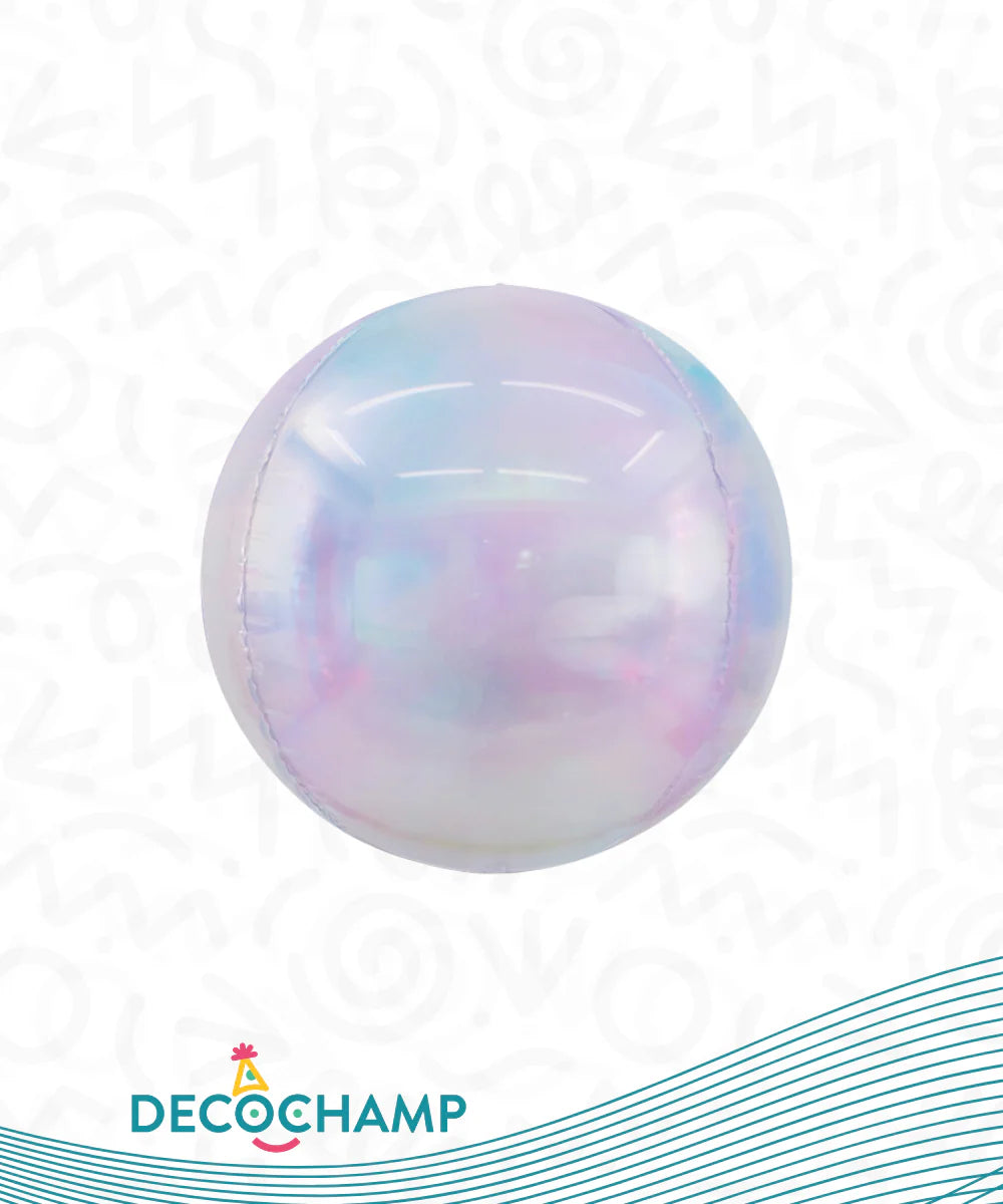 Non-Foil Iridescent Spheres (Choose your size)