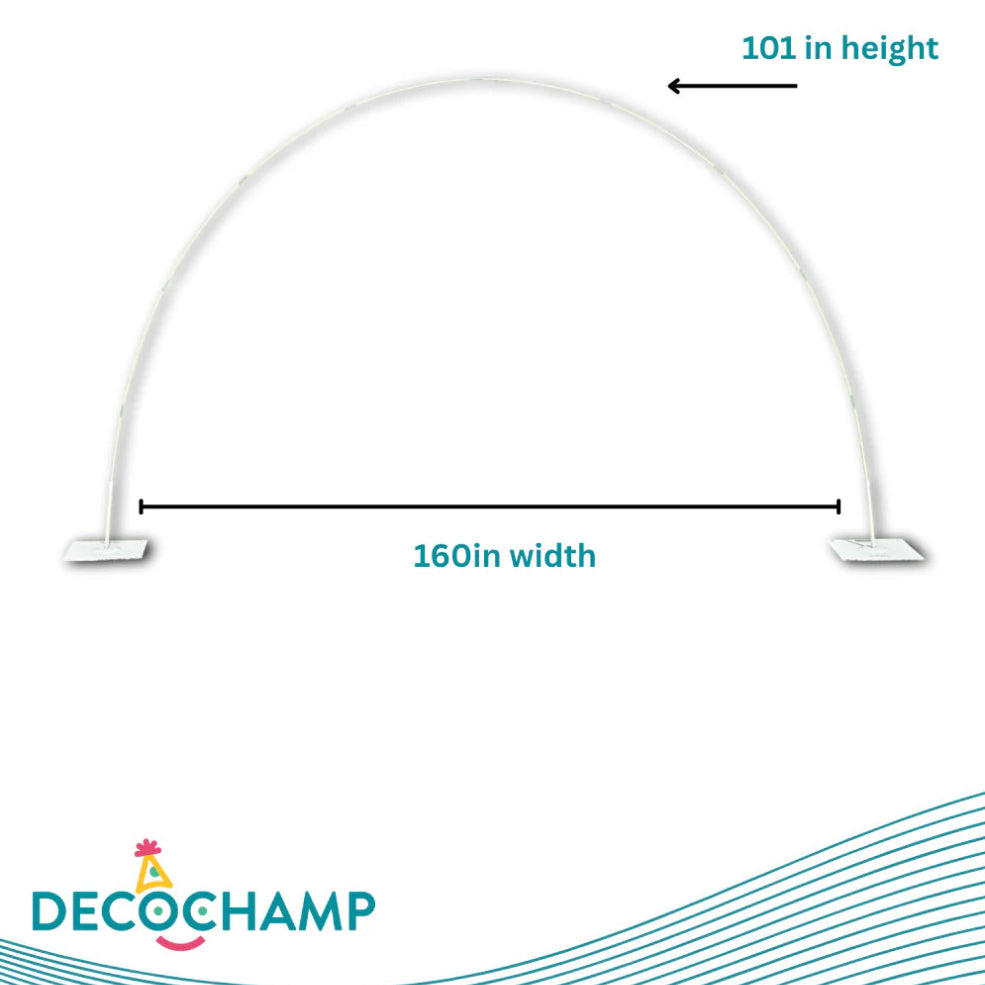 Deco Arch Connector Set for 16 in. & 24 in. 7ft Decobase