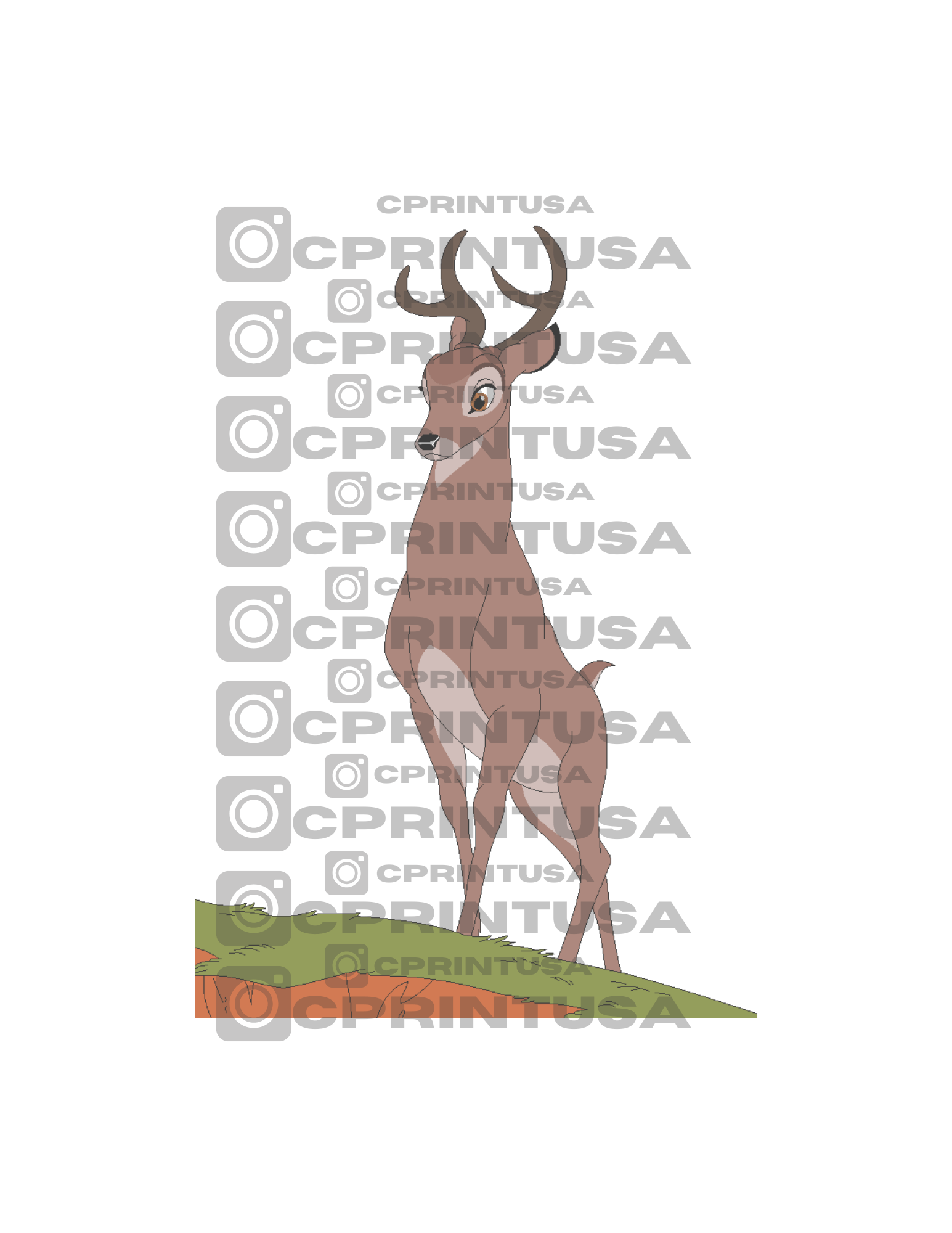 BAMBI  FATHER CUT OUT