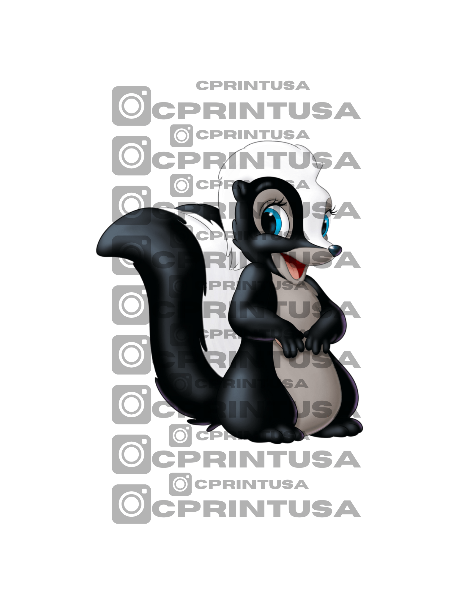 BAMBI SKUNK ZORRILLO CUT OUT