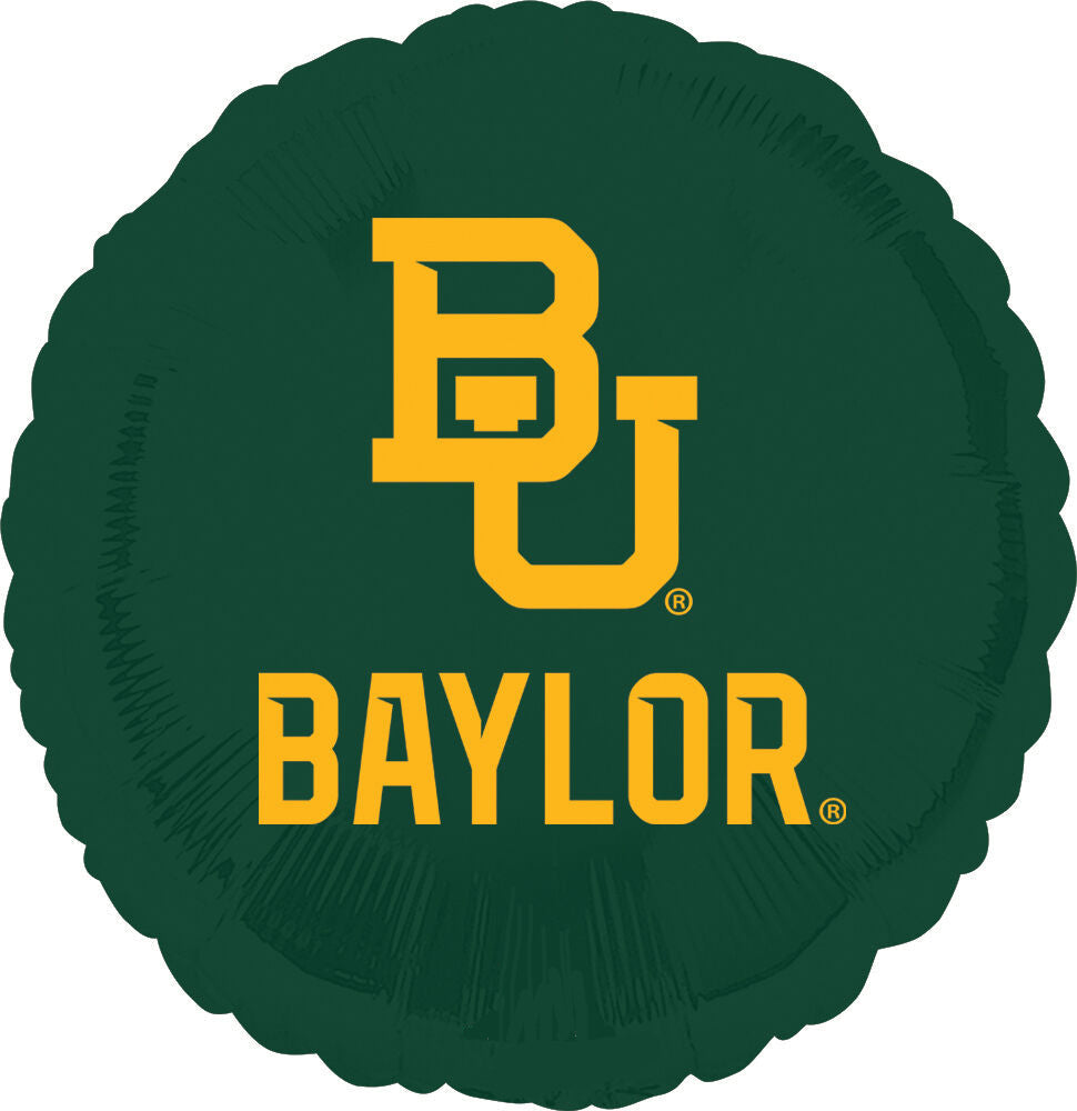 Baylor Round Foil Balloon 18 in.