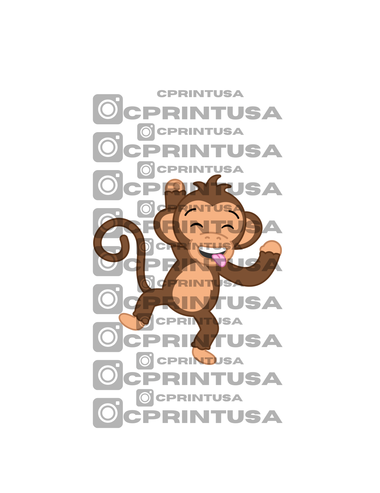 BLIM BLIM MONKEY CUT OUT