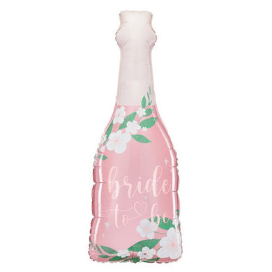 Bottle Bride to Be Foil Balloon 39 in. PartyDeco USA