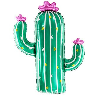 Cactus Foil Balloon 24 in. PartyDeco USA
