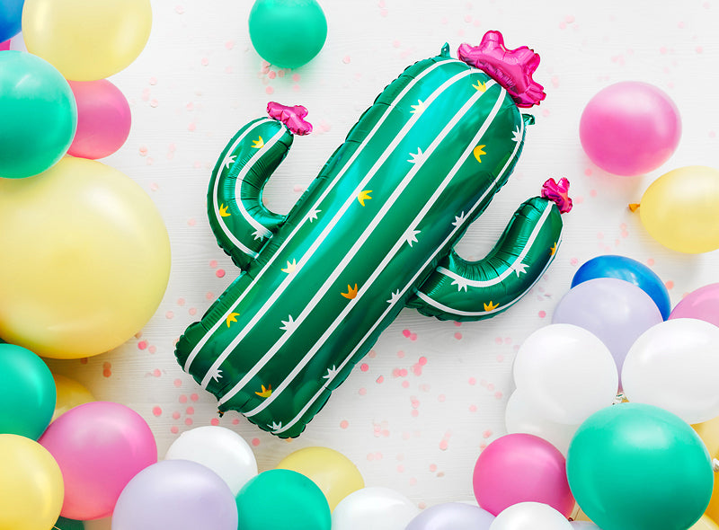 Cactus Foil Balloon 24 in. PartyDeco USA