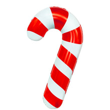 Load image into Gallery viewer, Candy Cane Foil Balloon (Choose Size)