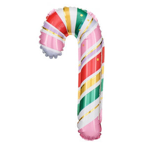 Candy Cane Foil Balloon 14 in. (5 pieces set)