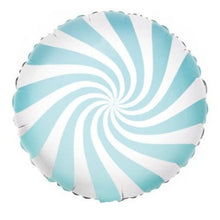 Load image into Gallery viewer, Light Blue Candy Round Foil Balloon 18 in.