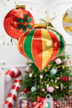 Load image into Gallery viewer, Christmas Bauble Ornament Foil Balloon 20in. - PartyDeco USA